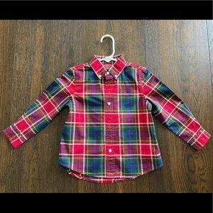 Polo Ralph Lauren - Holiday button down - 24 months